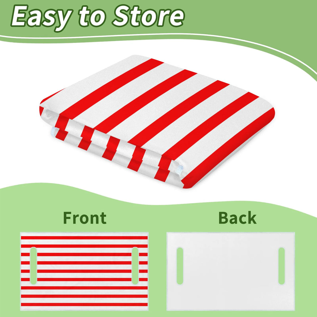 Obtravar open-end design seat blanket for quick setup on golf cart seats