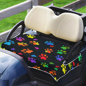 Absorbent polyester fabric keeps seats cooler and drier.