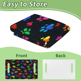 Obtravar Pawprint cover is machine washable for quick cleaning.