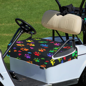 Obtravar Pawprint adds decorative flair while protecting seats.