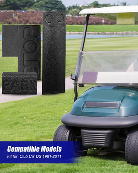OCHIKI durable rubber pedal pad, absorbs shocks for less foot fatigue.