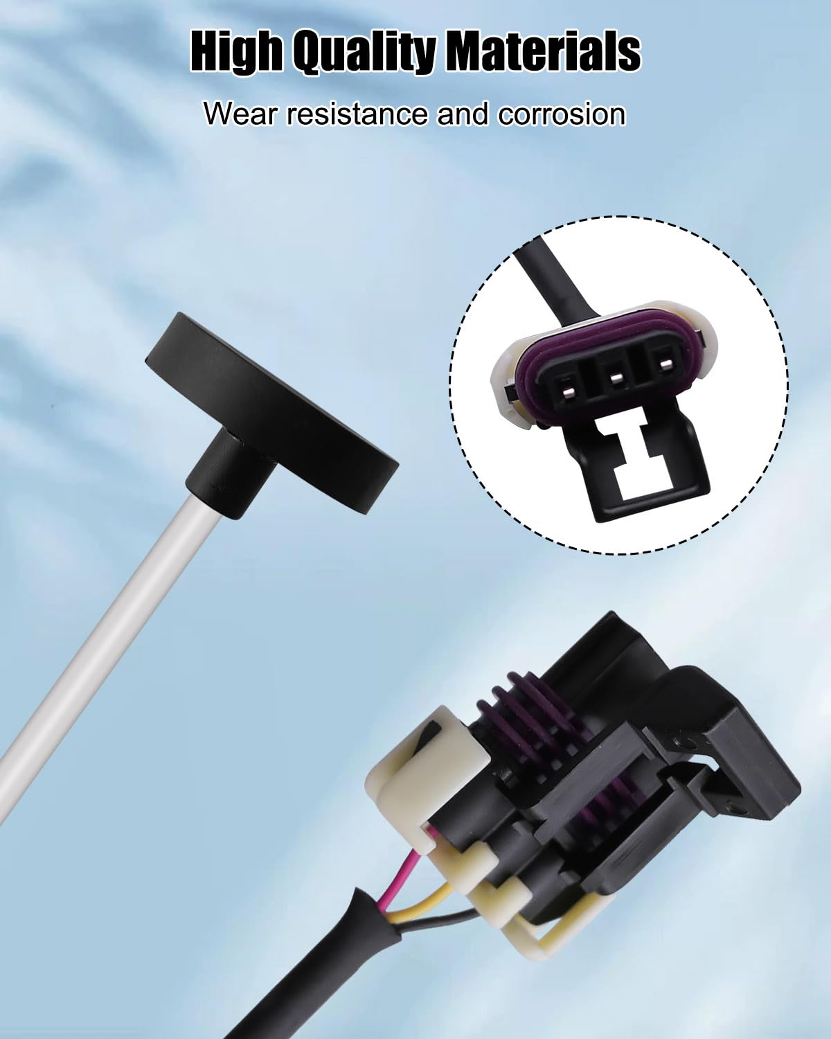 OCHIKI speed sensor harness connection enables quick, tool-free replacement.