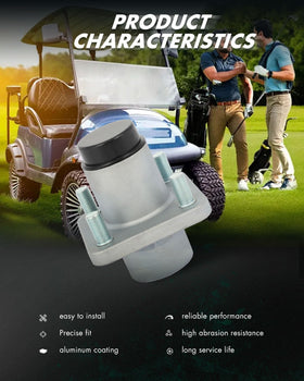OCPTY front wheel hub 17477G1 for EZGO Marathon ensures reliable alignment and smooth operation.