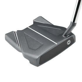 Odyssey DFX putter with charcoal finish and left-handed 33-inch profile for precise alignment.