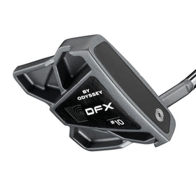 Odyssey DFX left-handed 34-inch setup promotes comfortable stance.