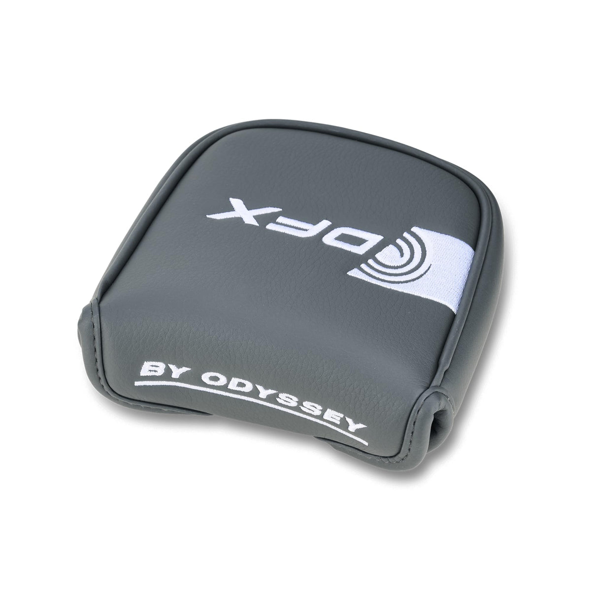 Odyssey DFX putter sleek profile front view helps focus on impact and stroke.