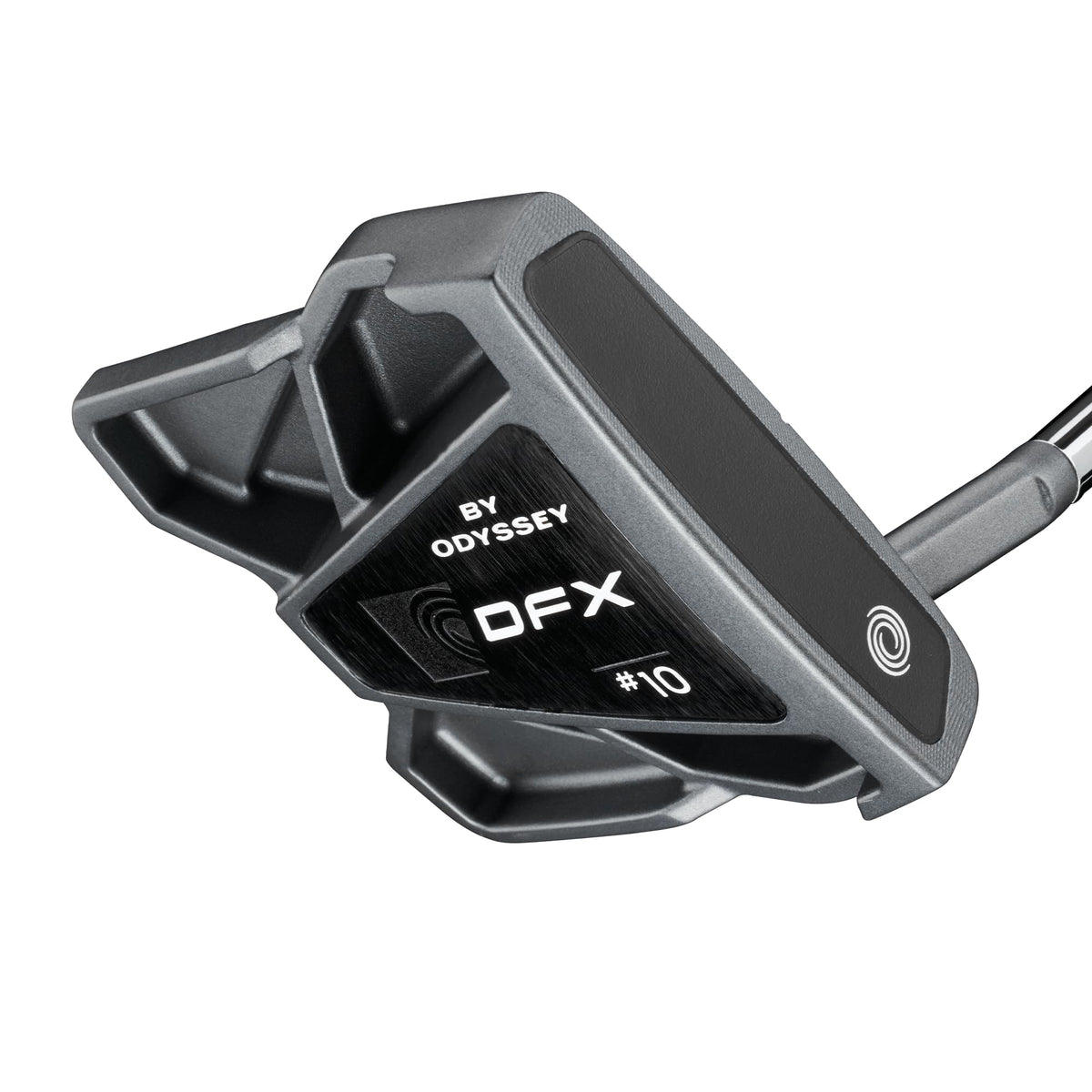Odyssey DFX putter three grip options support personalized comfort during long rounds.