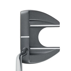 Odyssey DFX V-Line Fang profile improves alignment with a distinctive silhouette on the putter.