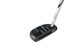 Odyssey DFX7 putter side profile showing compact shape for precise control.