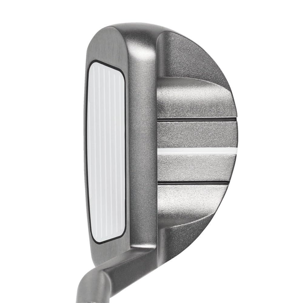Odyssey XACT Chipper sole design improves turf interaction on tight lies.