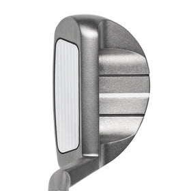Odyssey XACT Chipper sole design improves turf interaction on tight lies.