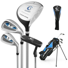 OfficeJOY 7-iron highlighting lightweight shaft for easier control.