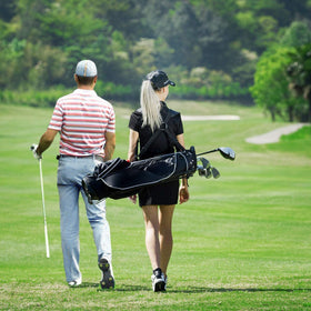 OFFICEJOY golf stand bag 4-club dividers keep clubs separated and protected