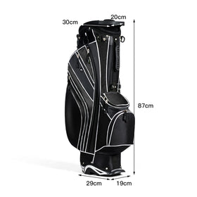 OfficeJOY bag offers 7 pockets for balls, keys, and accessories.