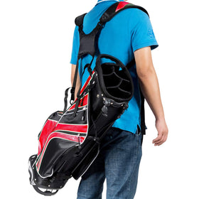 OFFICEJOY Red design blends practicality with sport aesthetics on fairways.