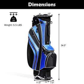 OfficeJoy stand bag side handle adds convenient lifting and stability