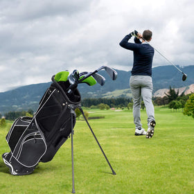 OfficeJOY stand bag is travel-friendly and fits in car trunk or trailer.