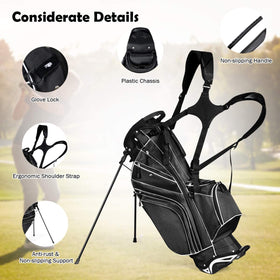 OfficeJOY bag includes umbrella holder for quick rain gear access.