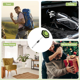 OFFKITSLY adjustable lock provides quick secure length adjustment