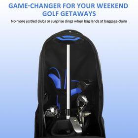 OFFKITSLY anti-impact top protects clubheads from scratches and clatter during transit.
