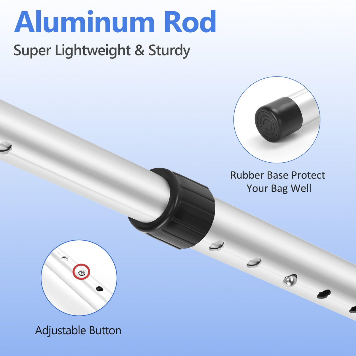 OFFKITSLY durable aluminum construction keeps weight low while providing sturdy protection.