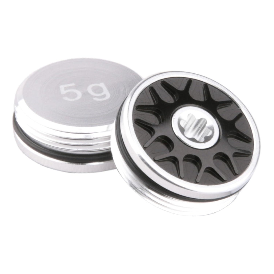 OGECLF 2x5g full black golf weights for Odyssey putters customize balance and feel