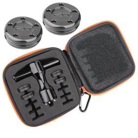 OGECLF black golf weight kit with case and wrench for Scotty Cameron putters.