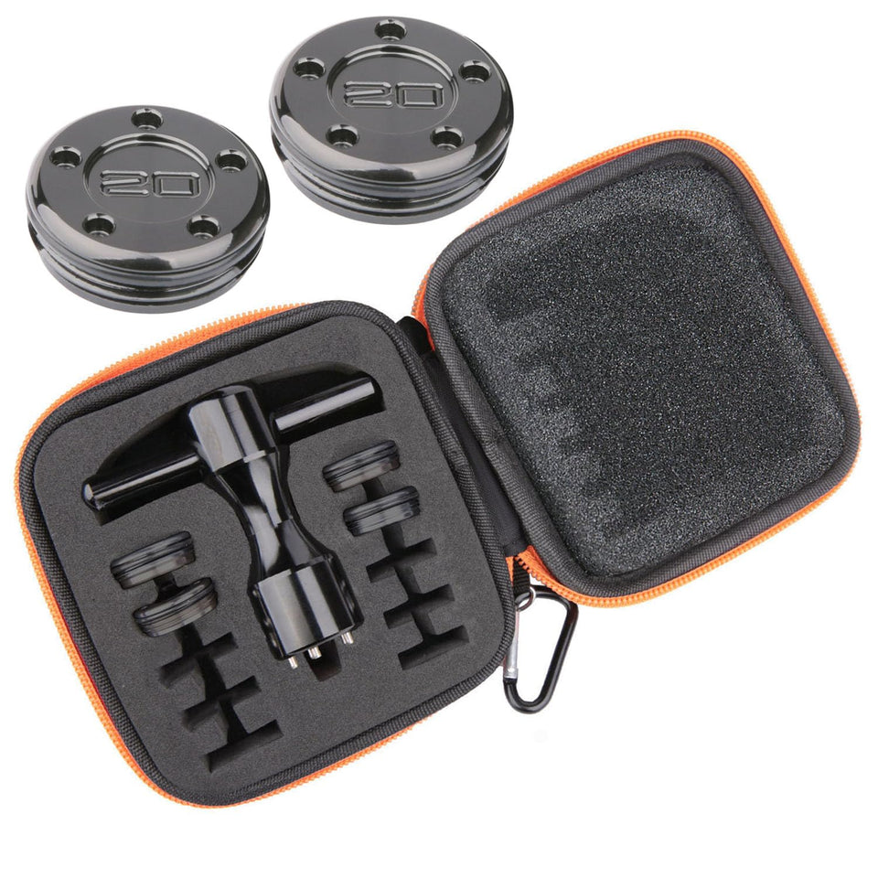 OGECLF black golf weight kit with case and wrench for Scotty Cameron putters.