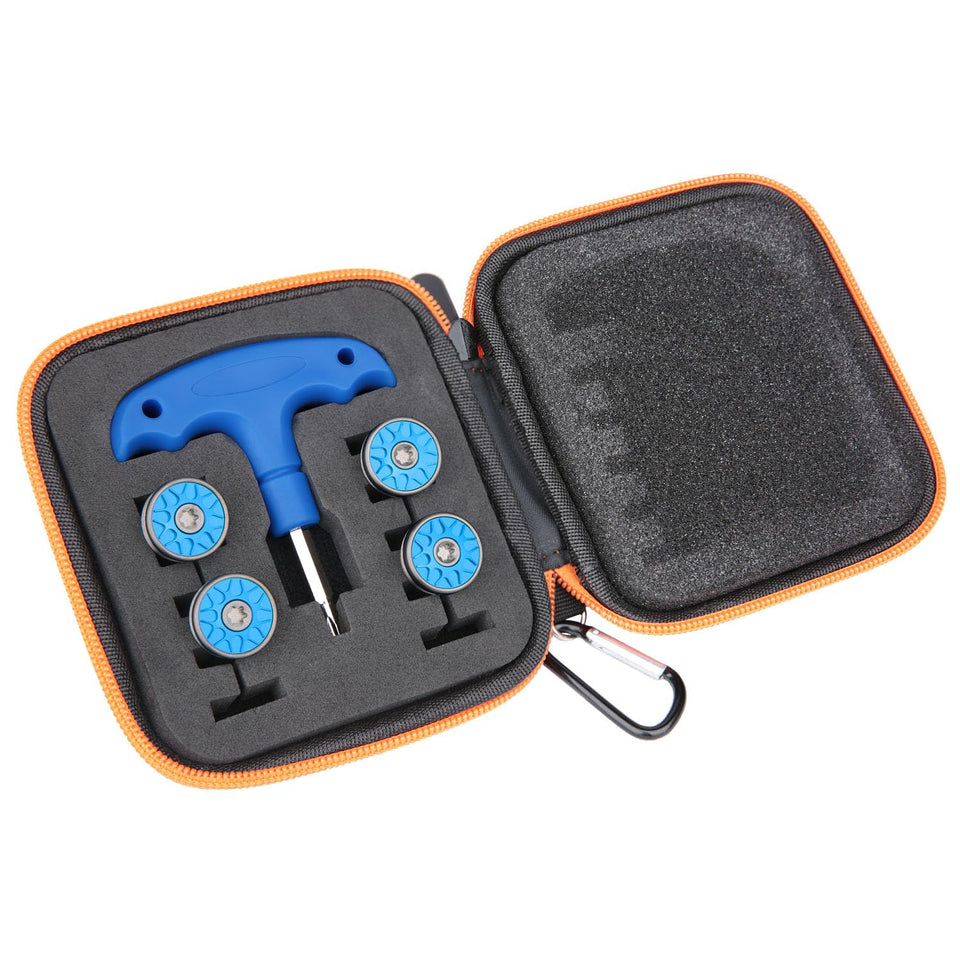 OGECLF blue weights kit with 2x15g and 2x20g for Odyssey putters, adjustable swing feel