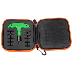 OGECLF weight set close-up showing 2g–6g options for balance tuning.