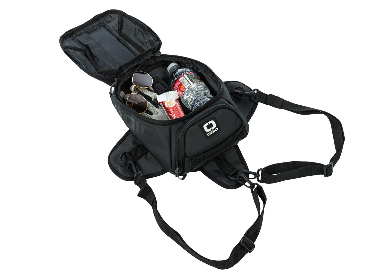 OGIO Supermini Tanker Stealth 2.0 dimensions and pocket layout for organized essentials