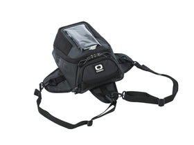 OGIO Supermini Tanker Stealth 2.0 phone window close-up emphasizes tactile interaction