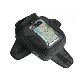 OGIO Supermini Tanker Stealth 2.0 side view with touch window for easy phone access