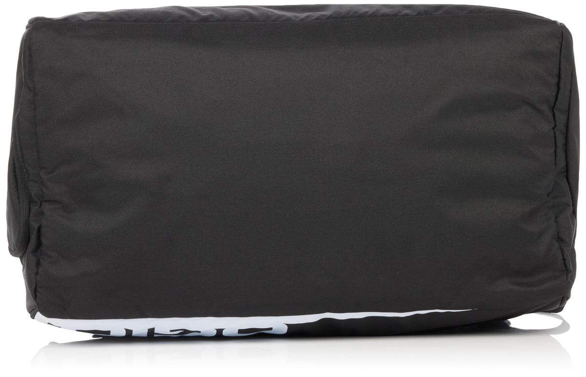 OGIO Team Baseball Duffel Bag black interior compartment view, ample space for gear and accessories.