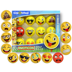 USA made Oji Moji golf balls with premium materials for long lasting use.