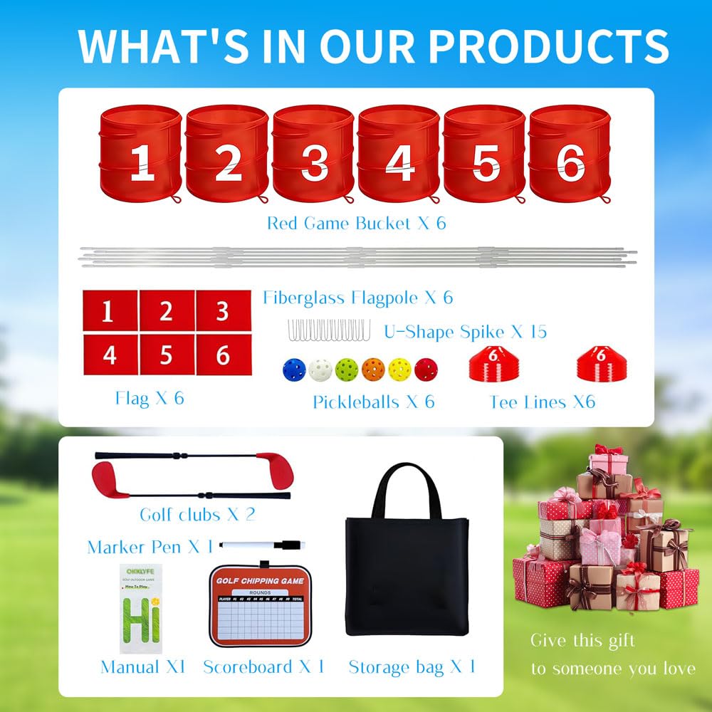 OKKLYFE carry bag keeps your set organized and portable