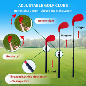 OKKLYFE U-shaped pegs keep targets stable on any surface