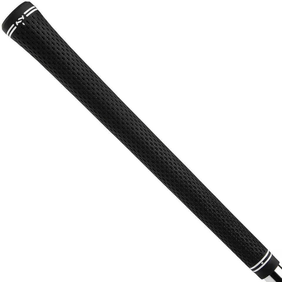 Old Town Golf Icon grip front view for easy alignment with black/white design.