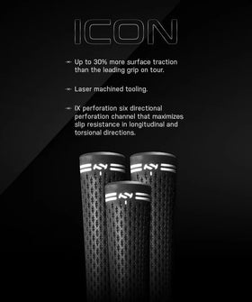 Old Town Golf Icon grip packaging shows 13-pack value for versatile club replacements.