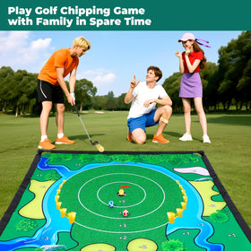 OLenyer family-friendly setup invites teens and seniors to practice.