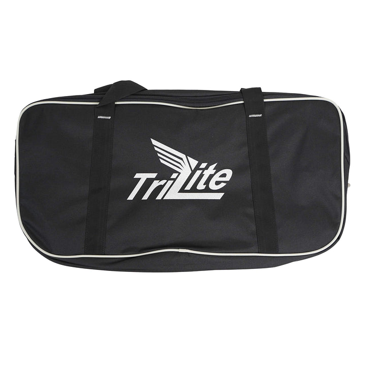 OMADA GOLF Trilite Carry Bag shows the one-zip opening for quick access.