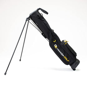 OMADA GOLF Velona stand bag shows off ultra-lightweight design for quick twilight rounds.