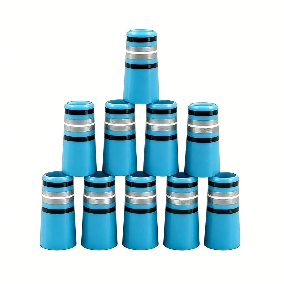 OMBKS ferrules for 0.355-inch tapered shafts ensure a precise fit.