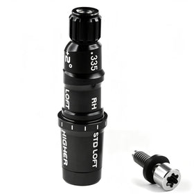OMBKS adapter kit includes ferrule, washer, and titanium screw for easy direct installation.