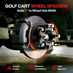OMEIPMEO 4x4 spacer kit with lug nuts included for secure mounting
