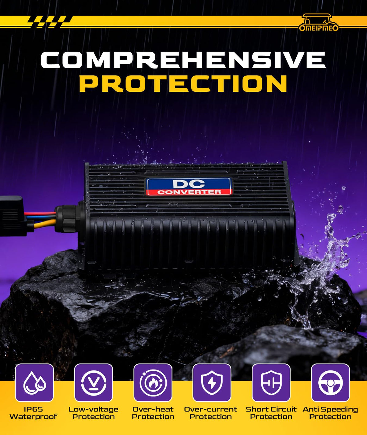 OMEIPMEO aluminum shell and cooling fan enable quiet, efficient operation.