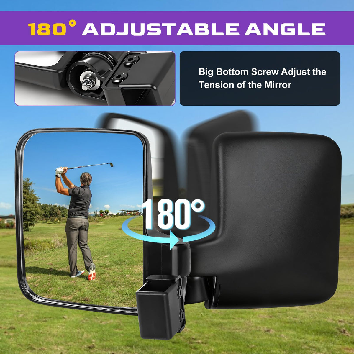 OMEIPMEO anti-shudder design minimizes vibration for steadier viewing.