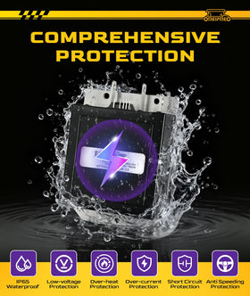 OMEIPMEO battery-friendly current regulation supports longer battery life
