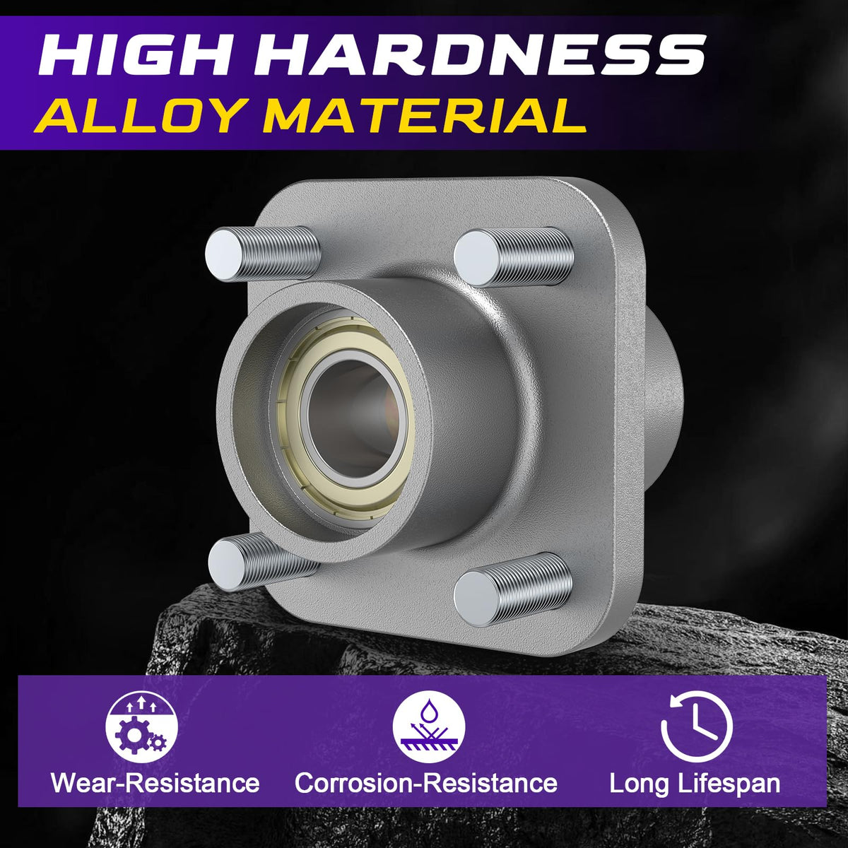 OMEIPMEO bearing seal and dust cover protects bearings from elements.