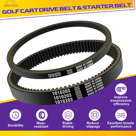 OMEIPMEO Club Car Precedent drive belt supports durable golf cart operation.